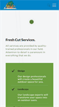 Mobile Screenshot of freshcutlandscaping.com